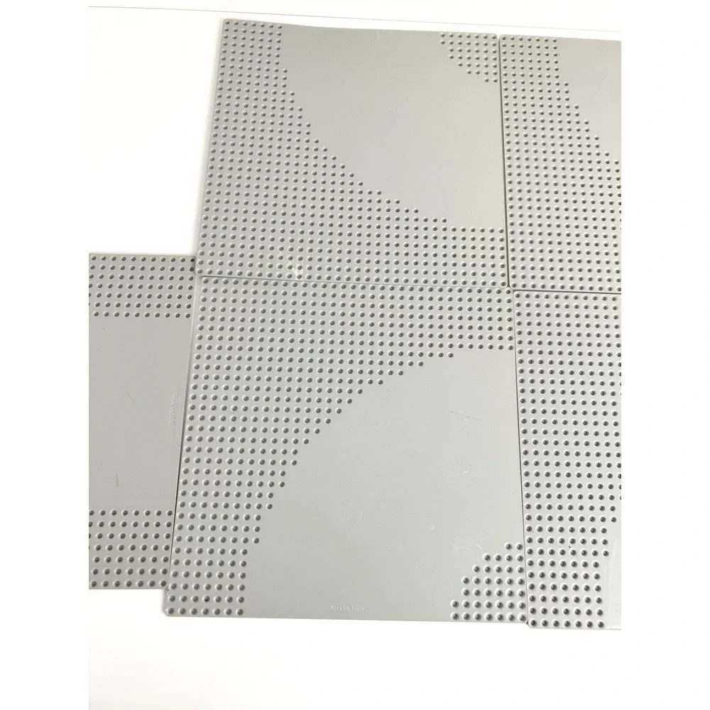 Lego Road Baseplates Curved And Straight Gray Vintage - Picture 4 of 6